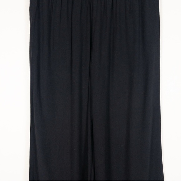 Jams World Black Wide Leg Pull On Pants - Picture 4 of 12